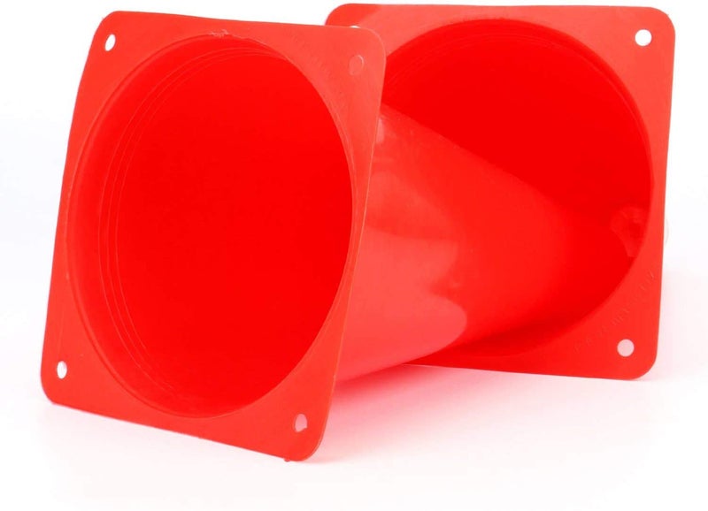 Fasmov 30 Pack Plastic Training Cones, 9 Inches Traffic Cones Indoor Outdoor Sports Agility Cones Soccer Flexible Cone Sets for Soccer, Skating, Drills, Football, Basketball, Assorted Colors - Image 5